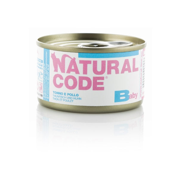 Natural Code - Baby Tonno e Pollo 85gr Natural Code - Baby Tonno e Pollo 85gr